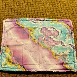 Crochet baby blanket.